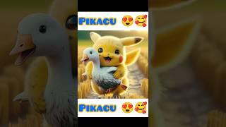 Pikachu vika pika chu#shorts #tranding #cortoon #pikachu