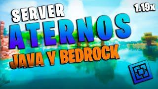 Como CREAR un SERVIDOR con ATERNOS para JAVA y BEDROCK 1.19 | MUY FÁCIL 2023