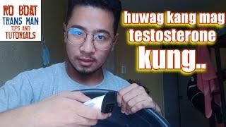 WAG KA MAG T KUNG .. (Gender Affirming Hormone Therapy Filipino Trans Man Vlogs)