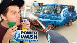 Ich wasche dein Auto für 5€ | Power Wash Simulator