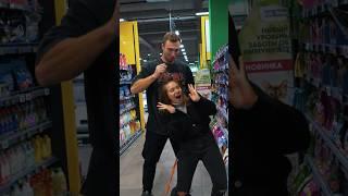 Head Massage Prank in the Grocery Shop: 1,2 or 3? #kiryakolesnikov #prank