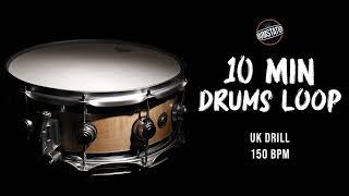 FREE DRUMS LOOP - Hip Hop / UK Drill - 150 BPM 