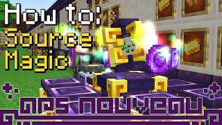 How to: Ars Nouveau | Basics in Magic (Minecraft 1.19.2)