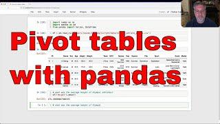 Pivot tables with Pandas