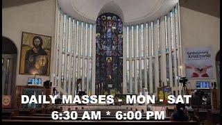 Live 6:30 AM  Holy Mass - September 23  2021,  Thursday 25th Week in Ordinary Time,  St Padre Pio
