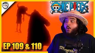 LUFFY VS CROCODILE! - One Piece Reaction Episode 109 & 110