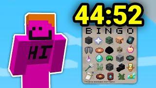 I Beat CAMMAN18 Rare Items Bingo World Record