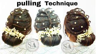 pulling//technique// Russian technique Recapction look by SalimAnsari Salim Hairstylist