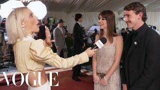 Daisy Edgar-Jones & Paul Mescal on Their First Met Gala | Met Gala 2022 With Emma Chamberlain