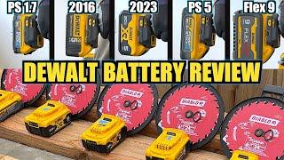 DeWalt PowerStack vs XR vs Flexvolt Battery Review