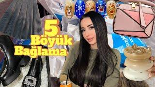 SON VİDEOM 2024🩵 5 BÖYUK TEMU BAĞLAMA AÇDIĞ 🩵 Vlog Ayka 14