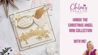 Chloes Creative Cards Christmas Angel Mini Collection Unboxing!