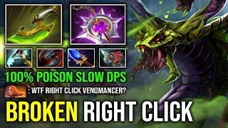 NEW BROKEN Right Click Nullifier + Swift Blink 100% Unlimited Poison Mid Venomancer Dota 2