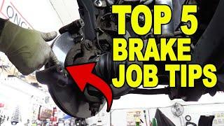 Top 5 Brake Job Tips -Magneti Marelli Offered by MOPAR