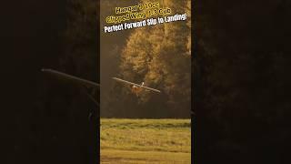 J-3 Cub Perfect Forward Slip to Landing! #new #aviation #rcplane