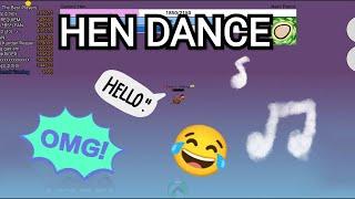 Funny Hen Dance in EvoWorld.io (FlyorDie.io) [Samvit Gaming]