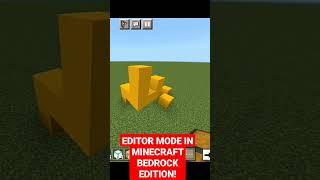 Minecraft bedrock editor mode (Totally real)