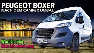 Erfahrungen Peugeot Boxer - Camper Umbau nach 2 Jahren