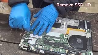 Lenovo ThinkPad P15s - disassembly or Teardown options remove motherboard