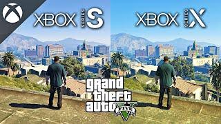 GTA V NEXT GEN |   Xbox Series S vs Xbox Series X  | Comparison 2024 