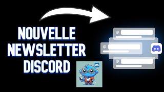 Apprendre Discord lance sa NESWLETTER  ! Inscrivez-vous dès maintenant