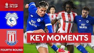 Stoke City v Cardiff City | Key Moments | Fourth Round | Emirates FA Cup 2024-25