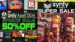 Unity Spring Sale + Synty Super Sale + 2x Humble Bundles !