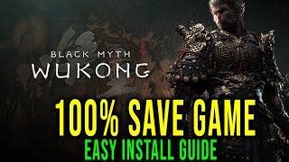 100% SAVE GAME + ALL ACHIEVEMENTS UNLOCKER - DOWNLOAD AND INSTALL CORRECTLY - Black Myth Wukong