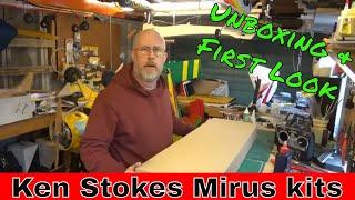 Ken Stokes Mirus .25 & .40 Kits unboxing, Available from NJR Modelling