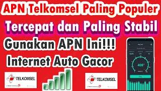 APN Telkomsel Paling Stabil Dan Tercepat || Settingan APN Telkomel Terbaru 2024