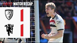 Rasmus Rescues A Point! ️ | Bournemouth v Man Utd