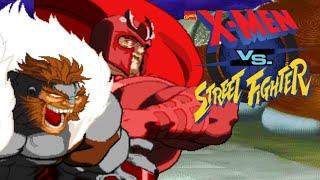 X-Men Vs Street Fighter - Magneto & Sabretooth