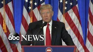 Trump Addresses Russian Hacking, His Business Future, Obamacare Plans in First Press Conference