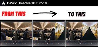 How to ANIMATE Split Screen in DaVinci Resolve 16
