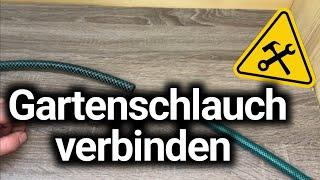 Gartenschläuche verbinden mit Verbindungsstück - Gartenschlauch verbinden - Anleitung