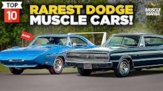 The RAREST Muscle Cars You Won't Believe Exist!