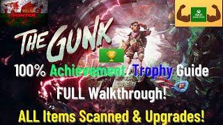 The Gunk - 100% Achievement/Trophy Guide & FULL Walkthrough! ALL Scan Items & Upgrades! GPC#4