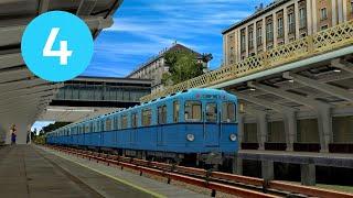 ФИЛЁВСКАЯ ЛИНИЯ в TRAINZ 12 | Таймлапс