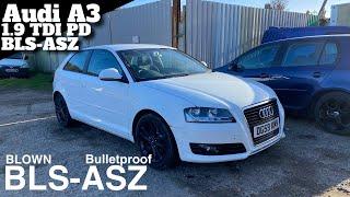 Audi A3 blown 1.9TDI BLS ASZ engine conversion DTE TV