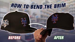 How To Bend A 59FIFTY Fitted Cap | The BEST WAY To Bend Your Fitteds!