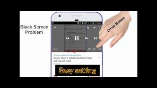 How to stop this cross in YouTube videos [accessibility video player setting ]