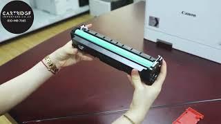 HOW TO REPLACE CANON CRG 054 TONER