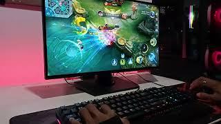 MOBILE LEGENDS PC GAMEPLAY || GUSION HANDCAM PC ||1VS5 CHALLANGE || MOBILE LEGENDS PC