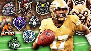 I Created 32 Unique Teambuilder Teams! Madden 25 New Mexico Chupacabras Team Builder Franchise Ep 1