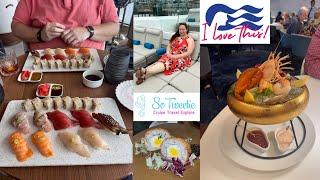 Everything We Ate In A Week On The Sun Princess Cruise Ship!