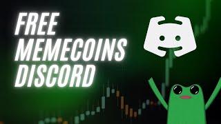 JOIN THE FREE MEMECOIN DISCORD GROUP (TWEET WATCHER/WALLETS/ETC)!!!