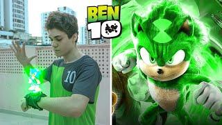 Ben 10 Transforms into Sonic from Sonic the Hedgehog 3 | Short Film