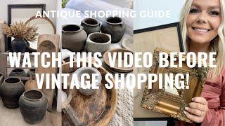 ANTIQUE SHOPPING TIPS | VINTAGE HOME DECOR | BRANDY JACKSON