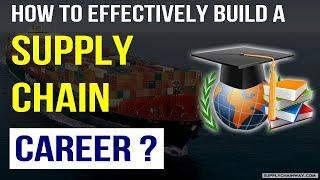 SC0014 | How to build a Supply Chain Career?