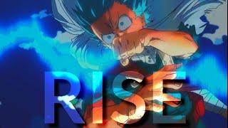 Deku 100% One For All vs Overhaul「AMV」Rise